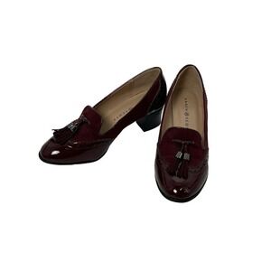Karen Scott Women's Shoes Heel Burgandy Size 6 Pre-owned